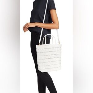 NWT Nancy Gonzalez Sara Woven Leather Tote